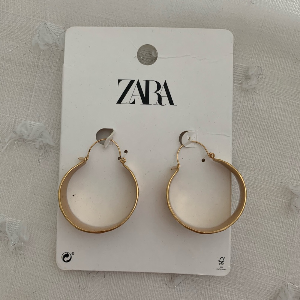 Zara hoop earrings